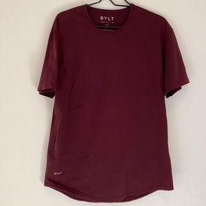 BYLT drop cut lux shirt. Large